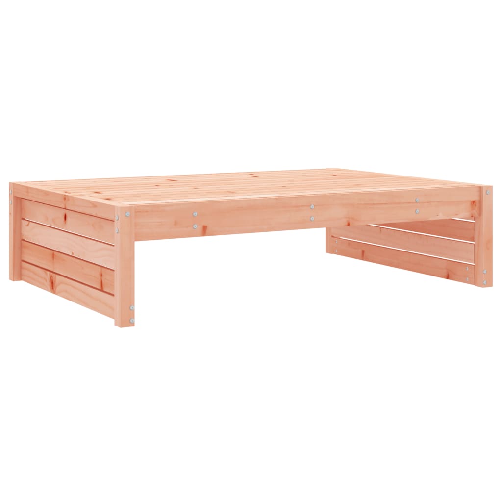 vidaXL Taburete de jardín madera maciza de abeto Douglas 120x80 cm
