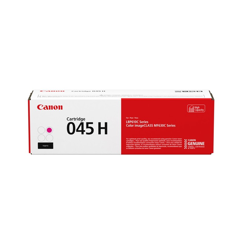 Canon - 045 H cartucho de tóner 1 pieza(s) Original Magenta 1244C002