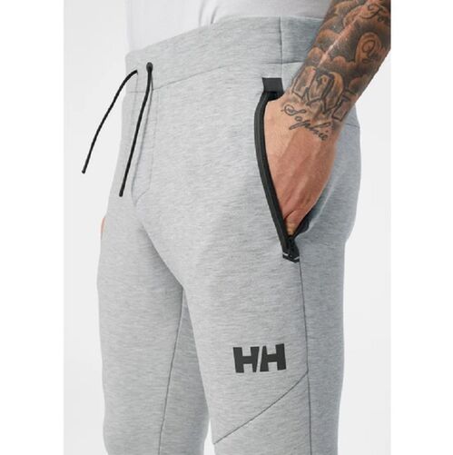 Helly Hansen Pantalón Gris Ocean Deportivo y Moderno con Tejido de Poliéster Reciclado