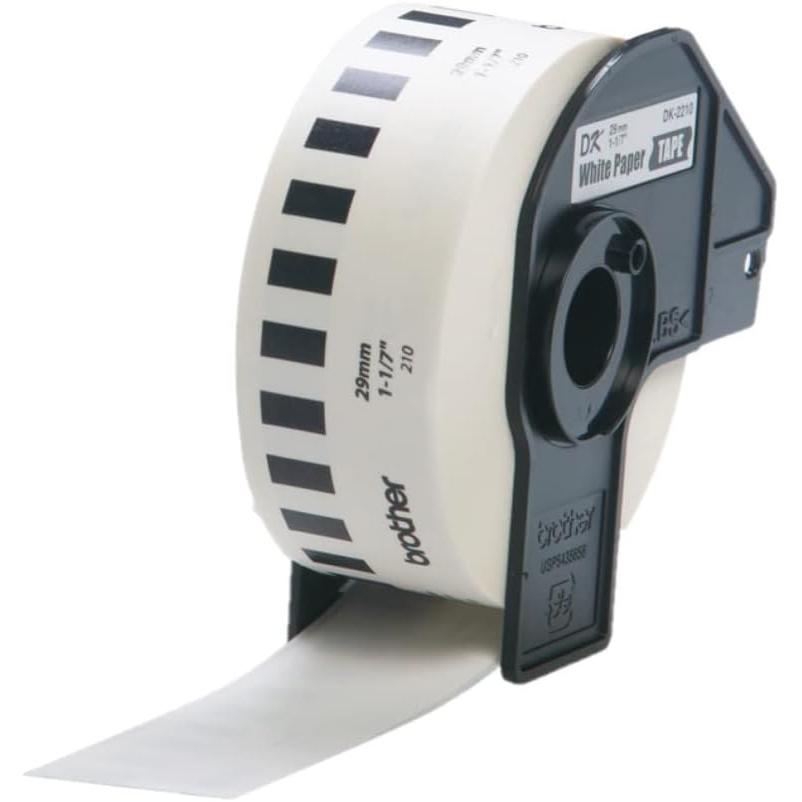 Brother Dk22210 - Cinta Continua de Papel Térmico, 62 mm, 30,48 Metros