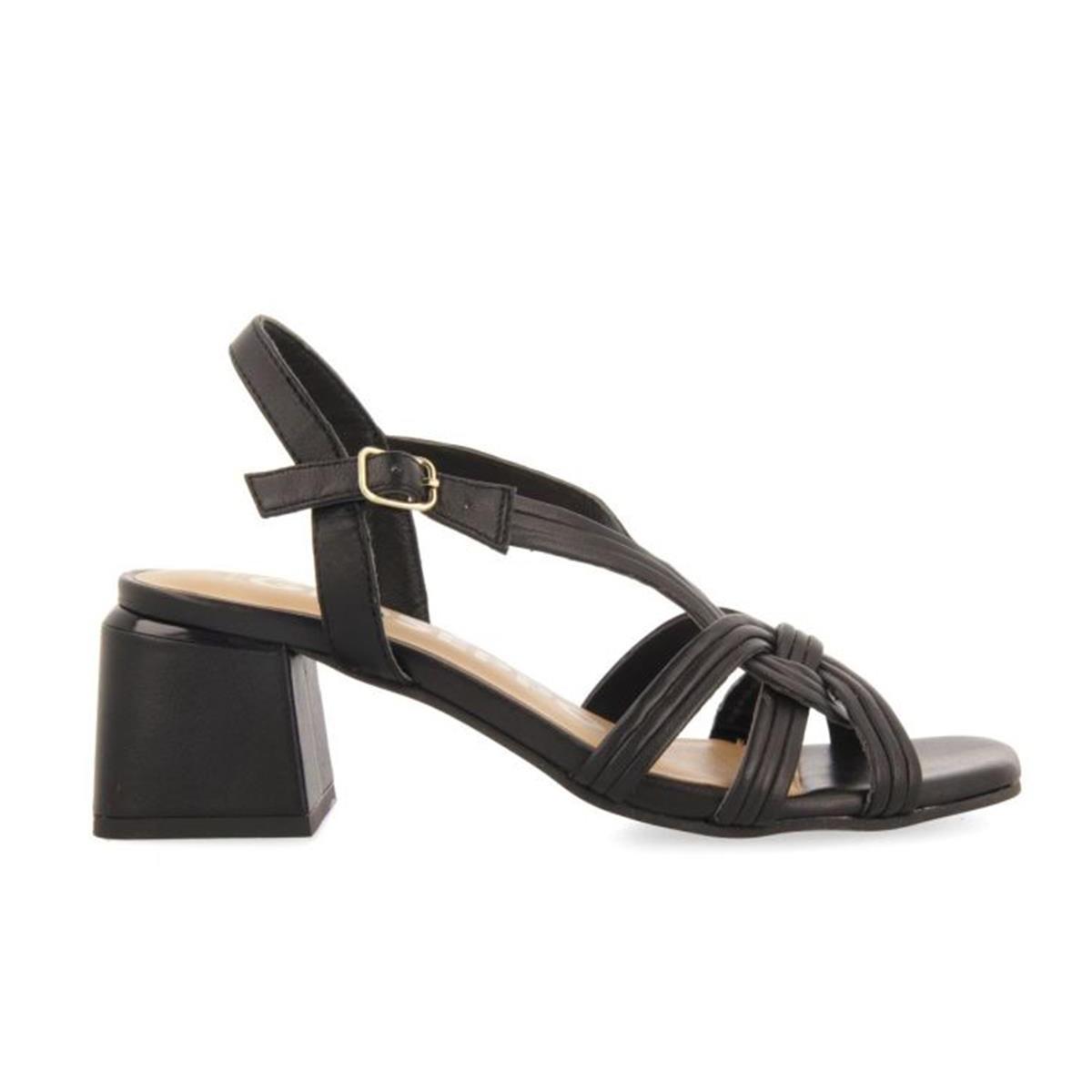 Sandalia De Tacon Mujer Gioseppo Bulqize Negro