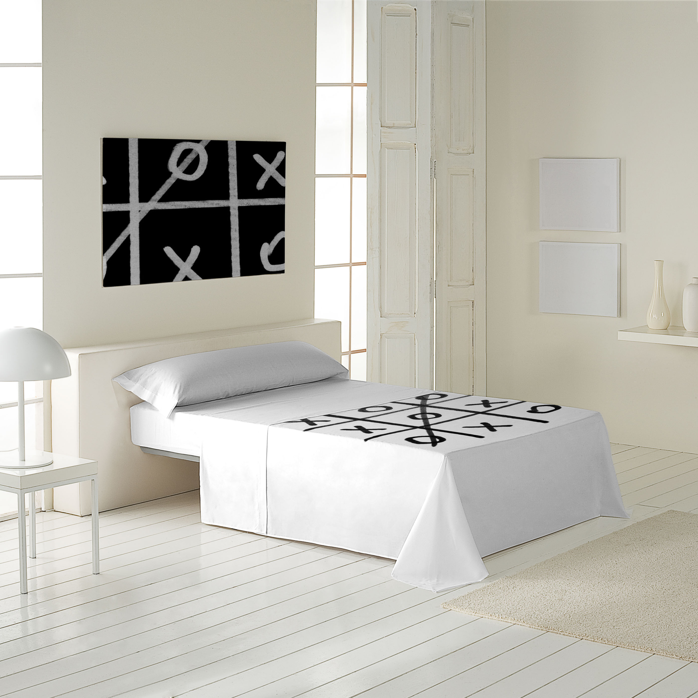 ICEHOME - Juego de Sábanas Estampadas 100% Algodón Extrasuave - Incluye 1 o 2 Fundas de Almohada - Cama 90/135/150/180 - Fabricado en España