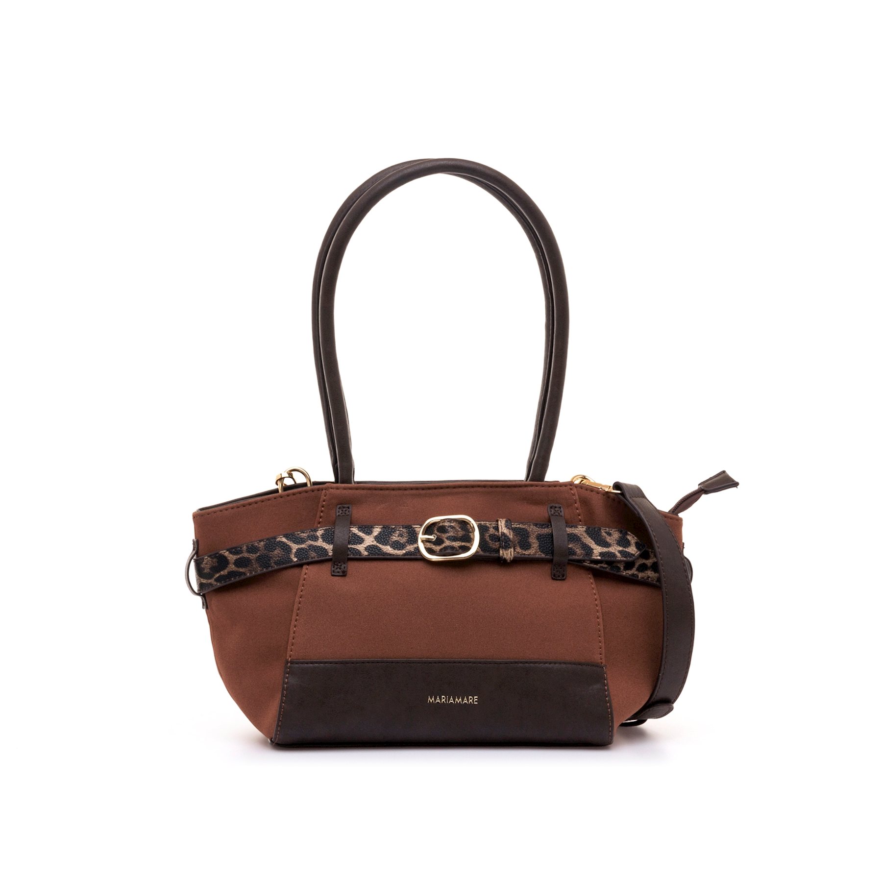 MARIAMARE bolsos mujer breil marron con cierre cremallera