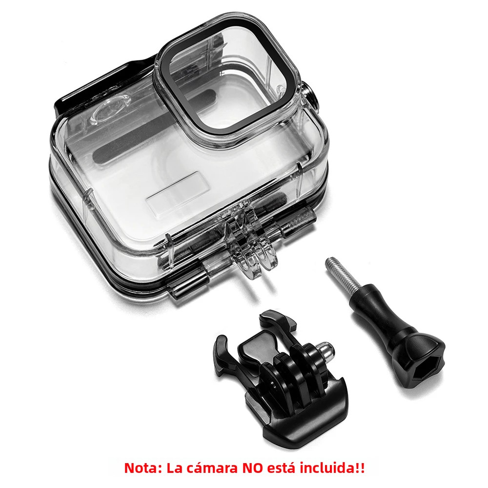 TK Carcasa Impermeable Para GoPro Hero 11 10 9 Black Accesorio De Protección Submarina Compatible Con GoPro Material PVC Capacidad 60M