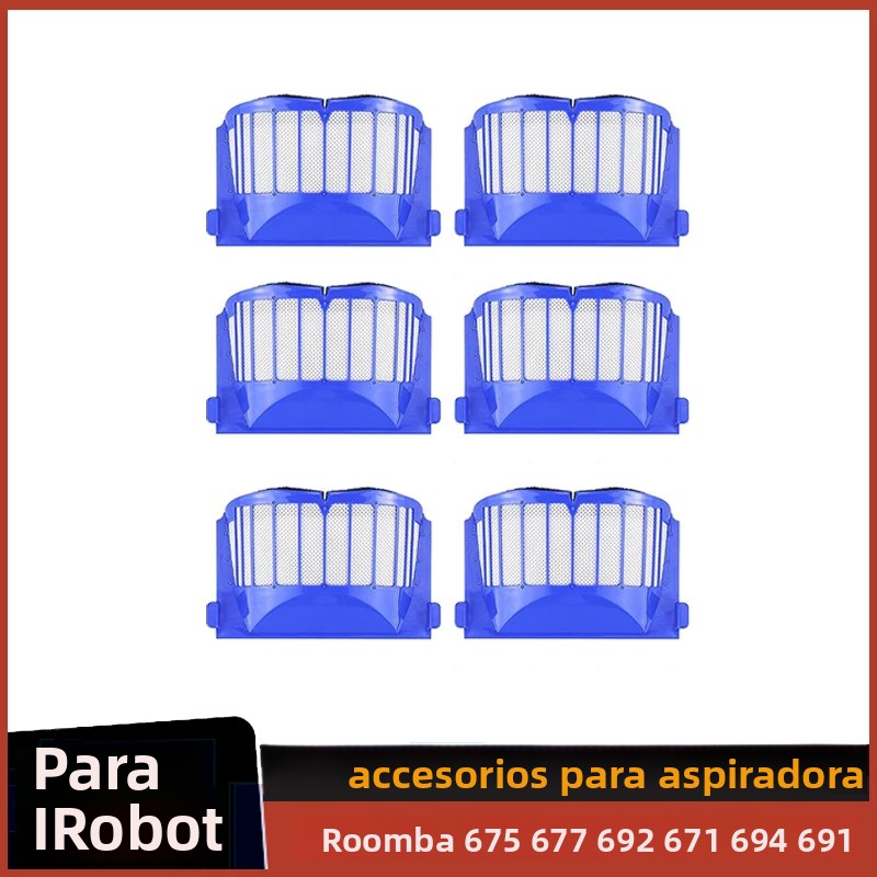 TK Accesorios Para Aspiradora iRobot Roomba 600 500 Series Repuesto Para 675 677 692 671 694 691 615 635 676 670 645 690 Cepillo De Aspiradora