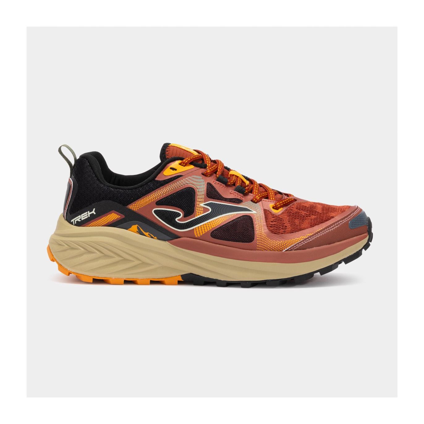 Joma Zapatillas M TREK MEN 2520  trail running- Marron Suela de caucho DURABILITY resistente a la abrasión