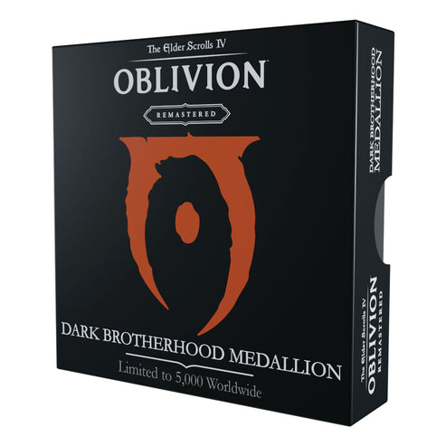 The Elder Scrolls IV: Oblivion Dark Brotherhood Medalla - Placa