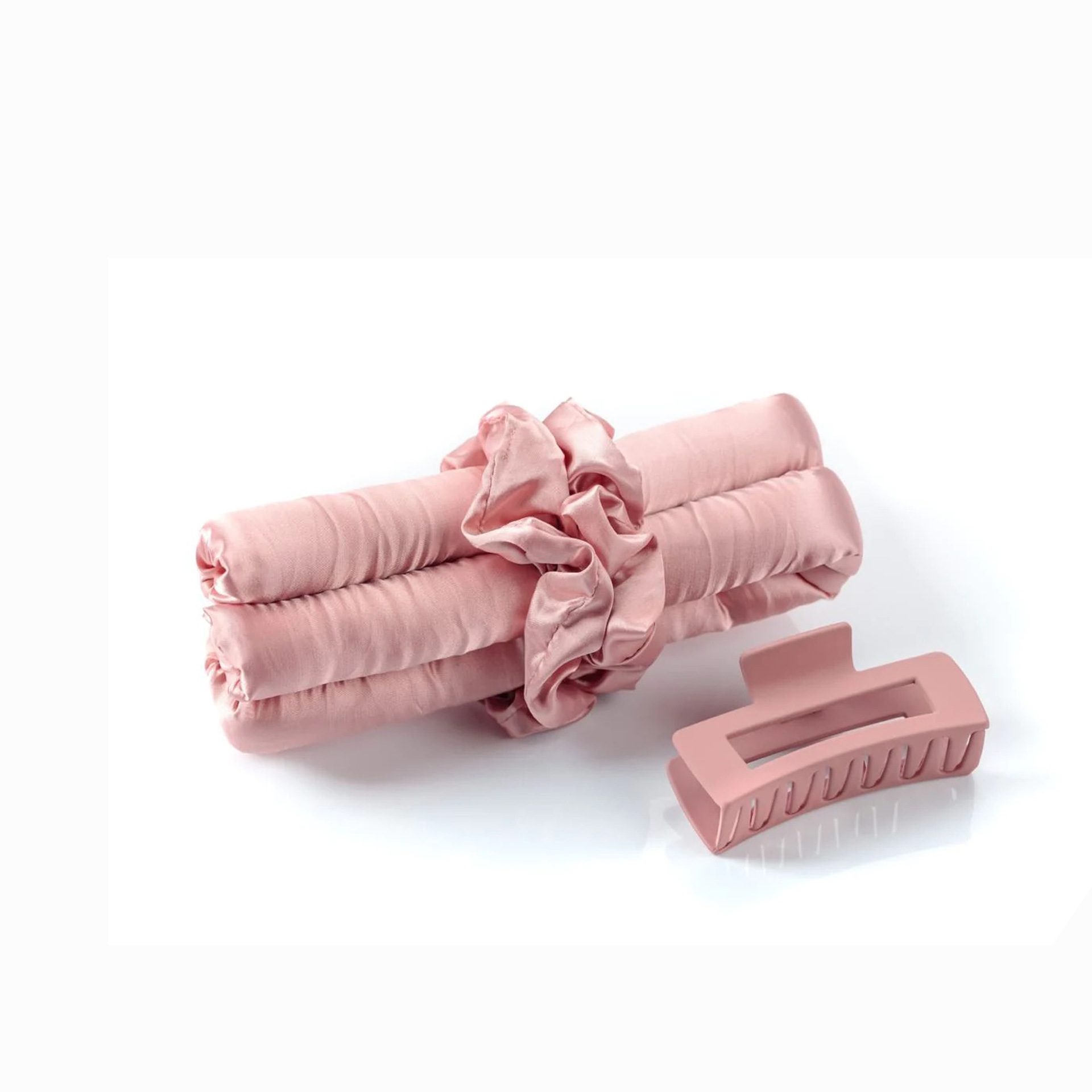 TK Rizador De Pelo Natural Sin Calor Para Ondas Grandes Y Rizadas Set De Pinzas Para Cabello Húmedo Estilo Perezoso Curling Iron