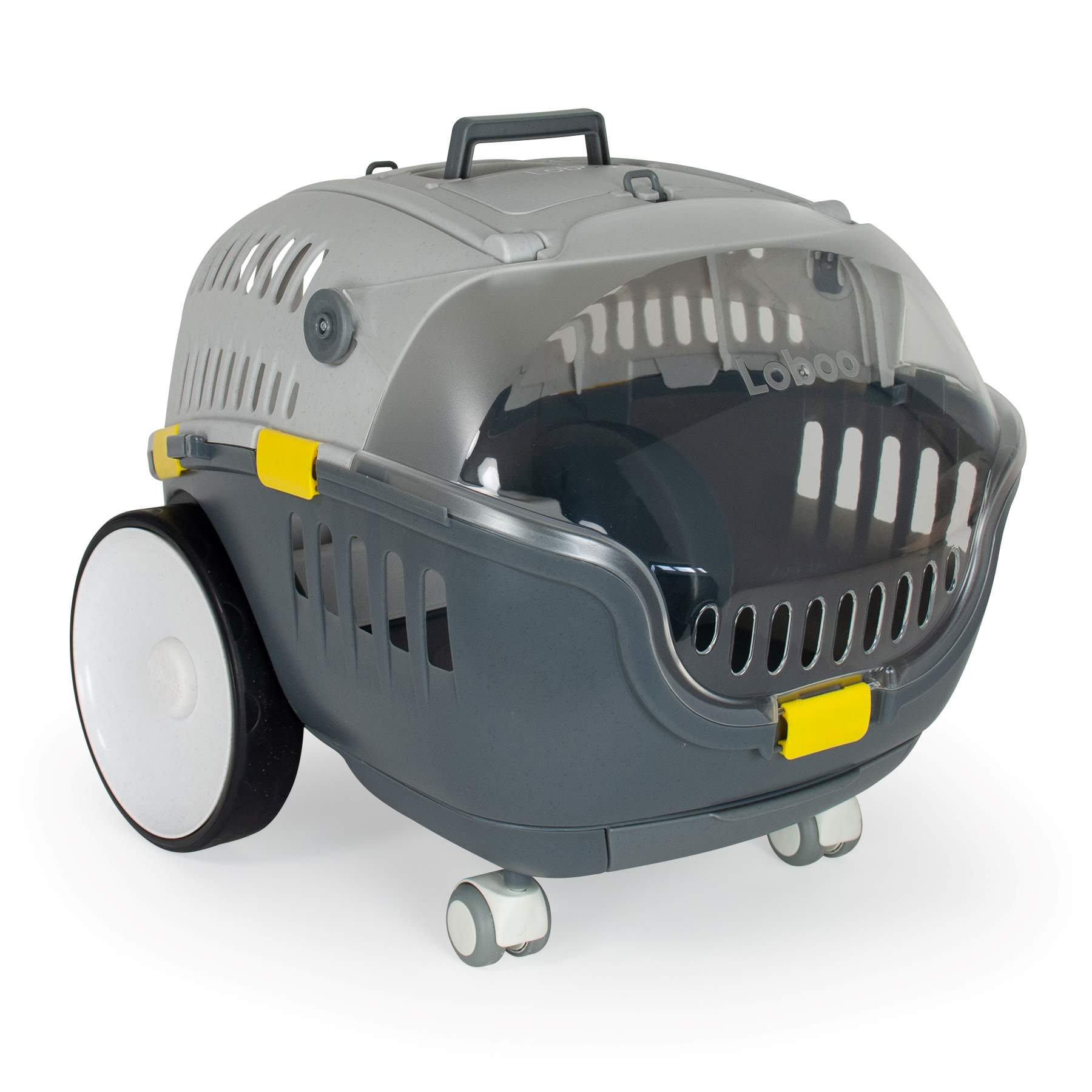 Transportin Loboo bubble urban con ruedas para gatos y perros