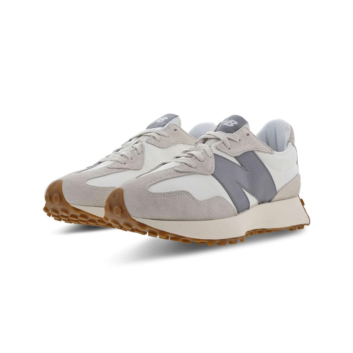 Zapatillas New Balance 327 Blancas y Grises - Diseño Cómodo y Vistoso