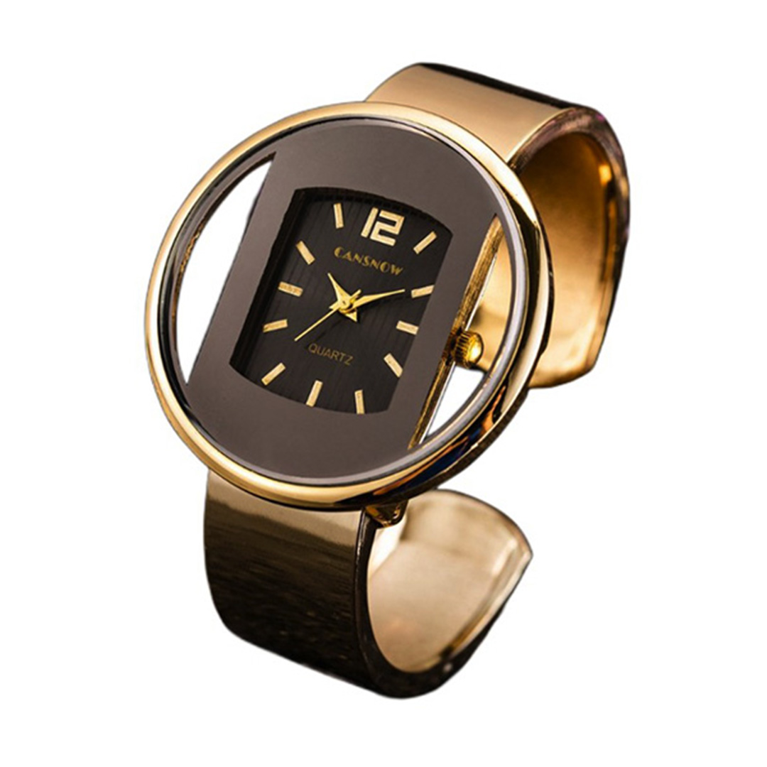 Relojes de mujer Relojes de cuarzo de lujo Reloj de pulsera creativo de moda impermeable