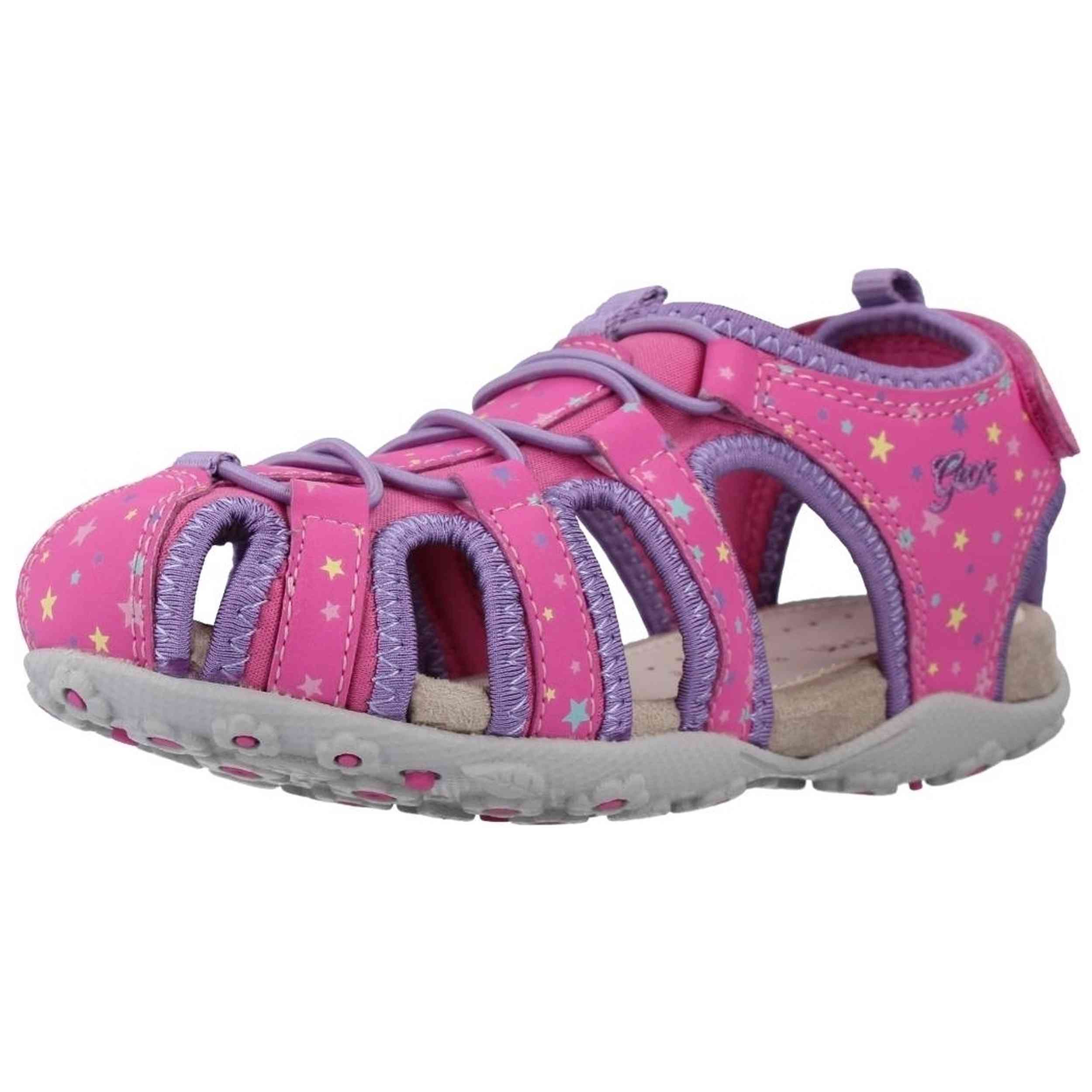 Sandalias Geox modelo Roxanne "Rosa/Multicolor" para Niñas en color Rosa