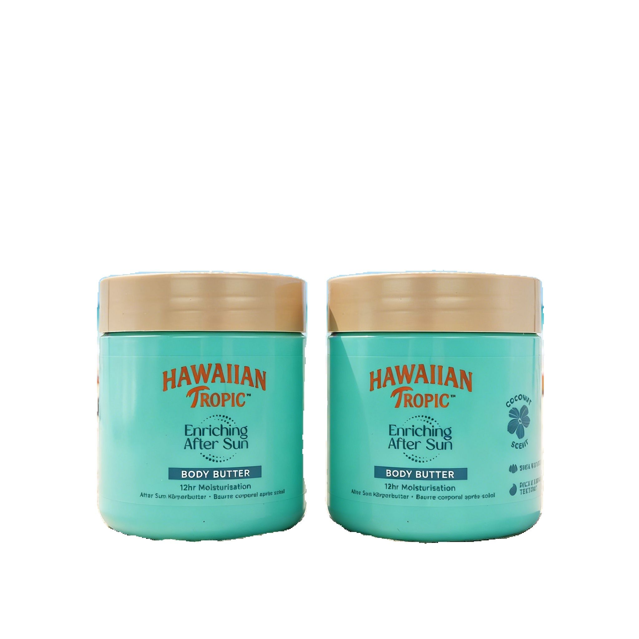 Hawaiian Tropic - Aftersun Body Butter Exotic Coconut (250Ml) - 2 Pack