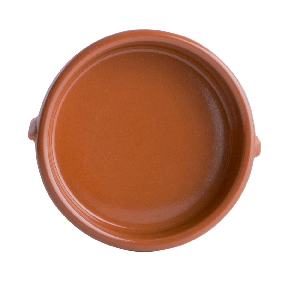 Cazuela baja de barro clásico 17 a 40 cm - Sin asas - Ideal para horno, gas y leña - Retención de calor natural - Cocina tradicional con sabor auténtico - Barro cocido resistente y duradero - Perfecta para asados, arroces y guisos