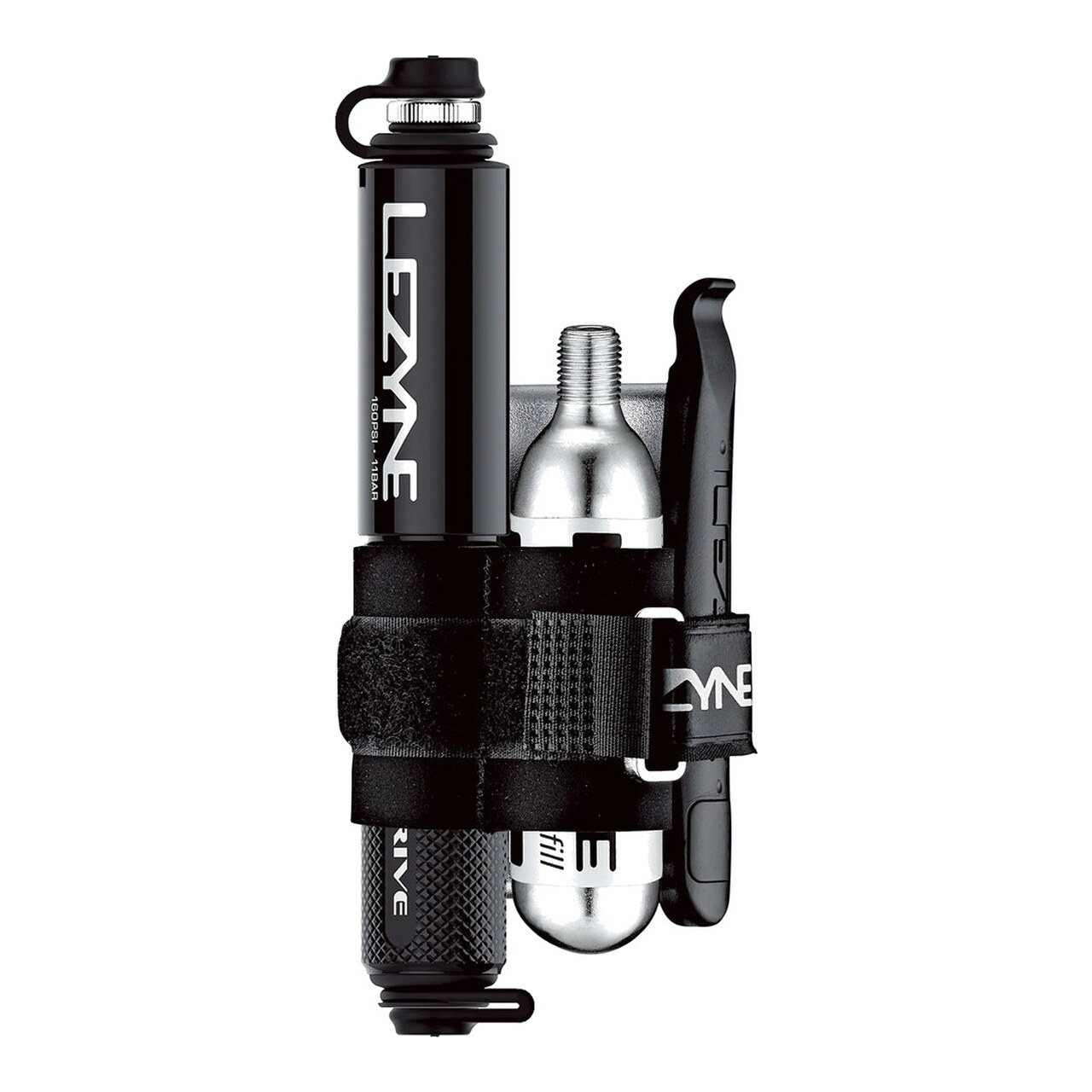 Bomba De Mano Compacta Para Bicicleta Con Accesorios Pocket Drive Loaded Gloss 1-MP-PKDRL-V104