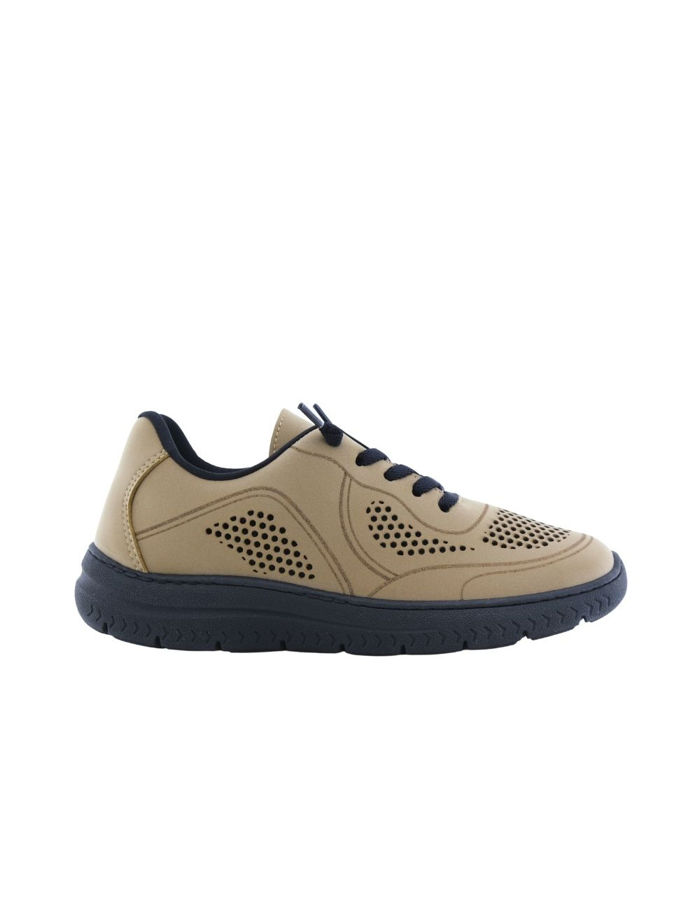 ESCOOLERS DEPORTIVO NOBUCK CORDÓN ELASTICO WALKON MUJER