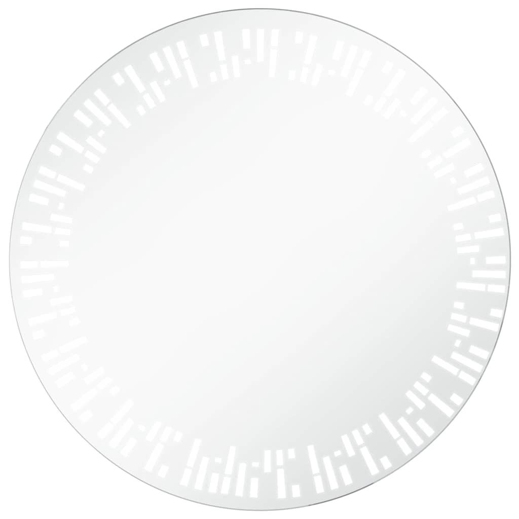 vidaXL Espejo de baño con LED 80 cm