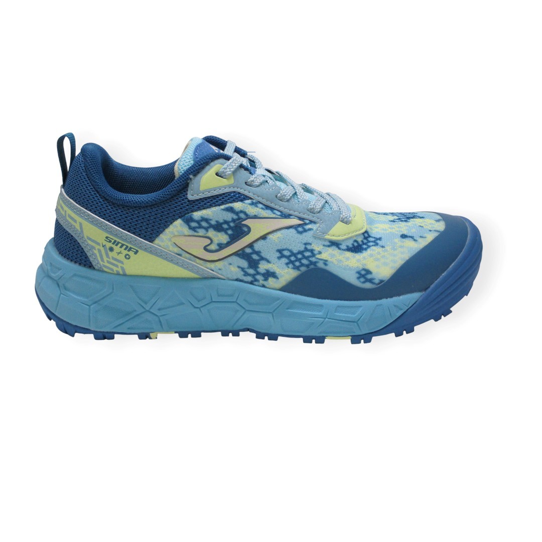 Joma Sima Jr. 2627 Turquesa. Zapatilla de trail para niñas