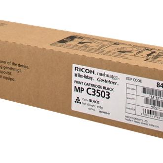 Ricoh aficio mp-c3003 | mp-c3004 | mp-c3503 | mp-c3504 | mp-c4504 | mp-c5504 | mp-c6004 negro | toner original - 841817 / 841813