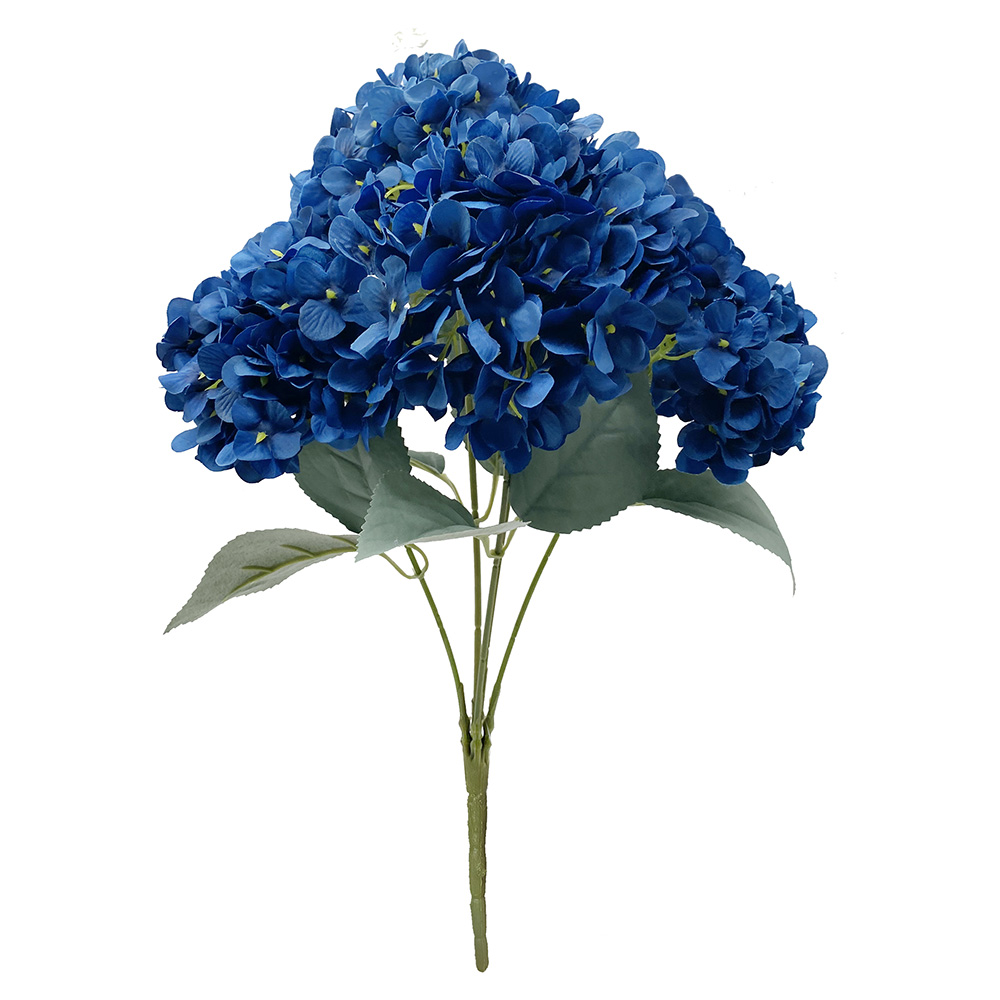 Poenia Arte Floral - Ramo Artificial 50cm Hortensia - REF 630316 - Alta Calidad y Realista
