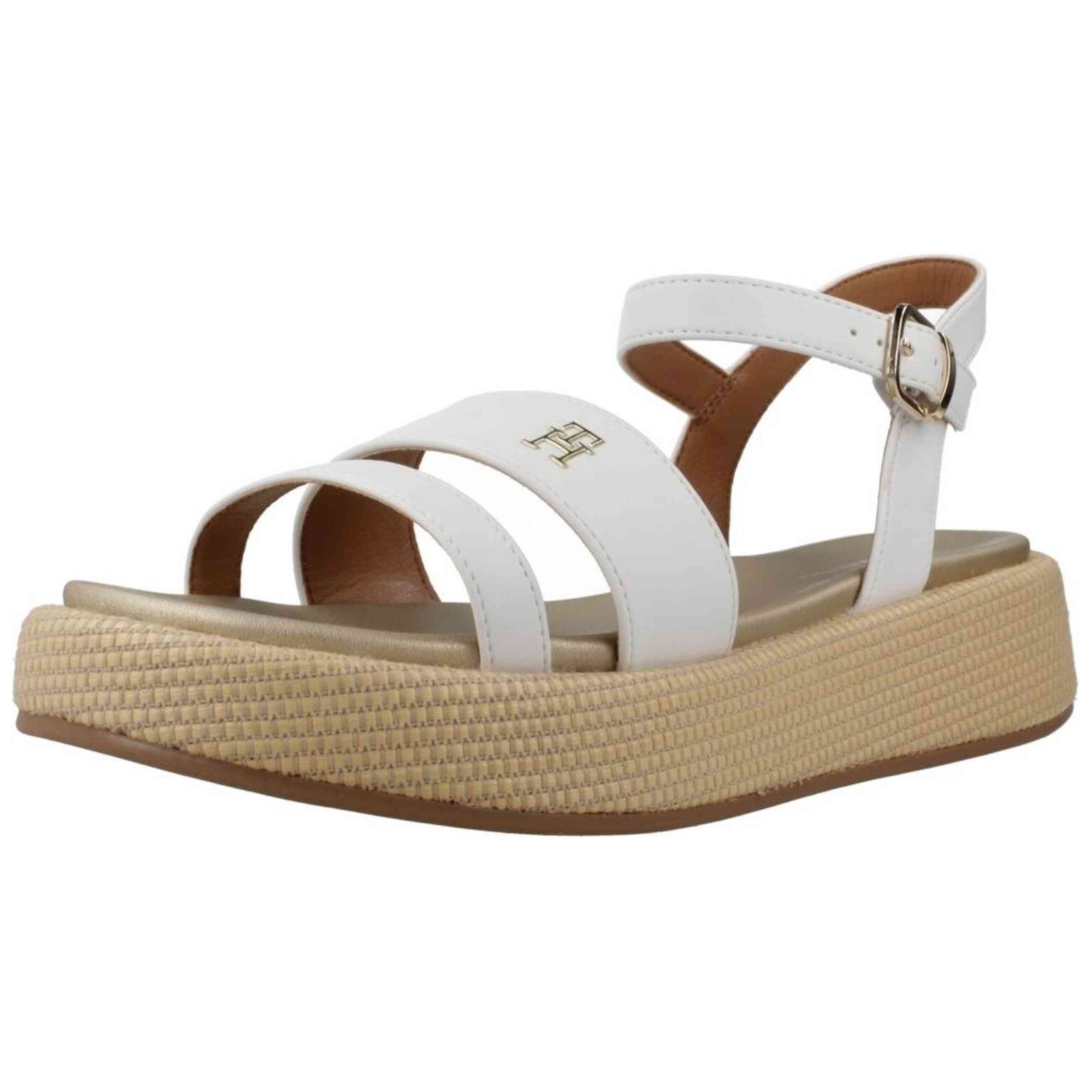 Sandalias De Plataforma Tommy Hilfiger modelo 1000131380 para Mujer en color Blanco