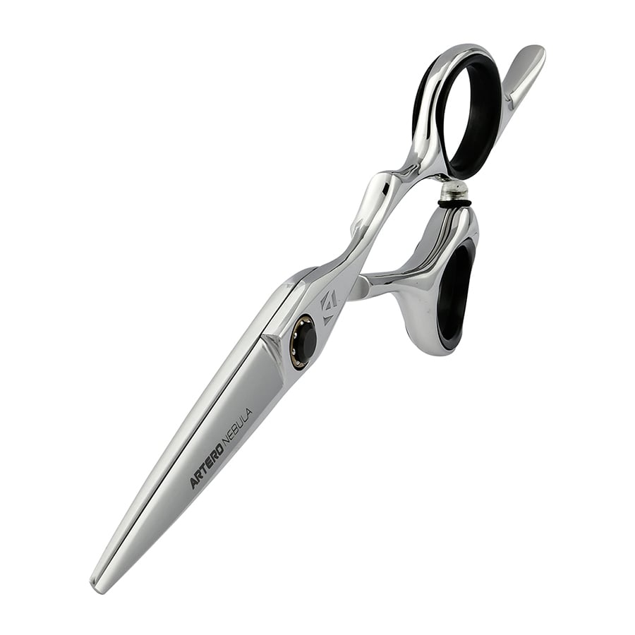 Artero Nebula tijeras de peluquería profesional para texturizar, desfilar y barbas, acero VG-10, para diestros, 5,5 pulgadas