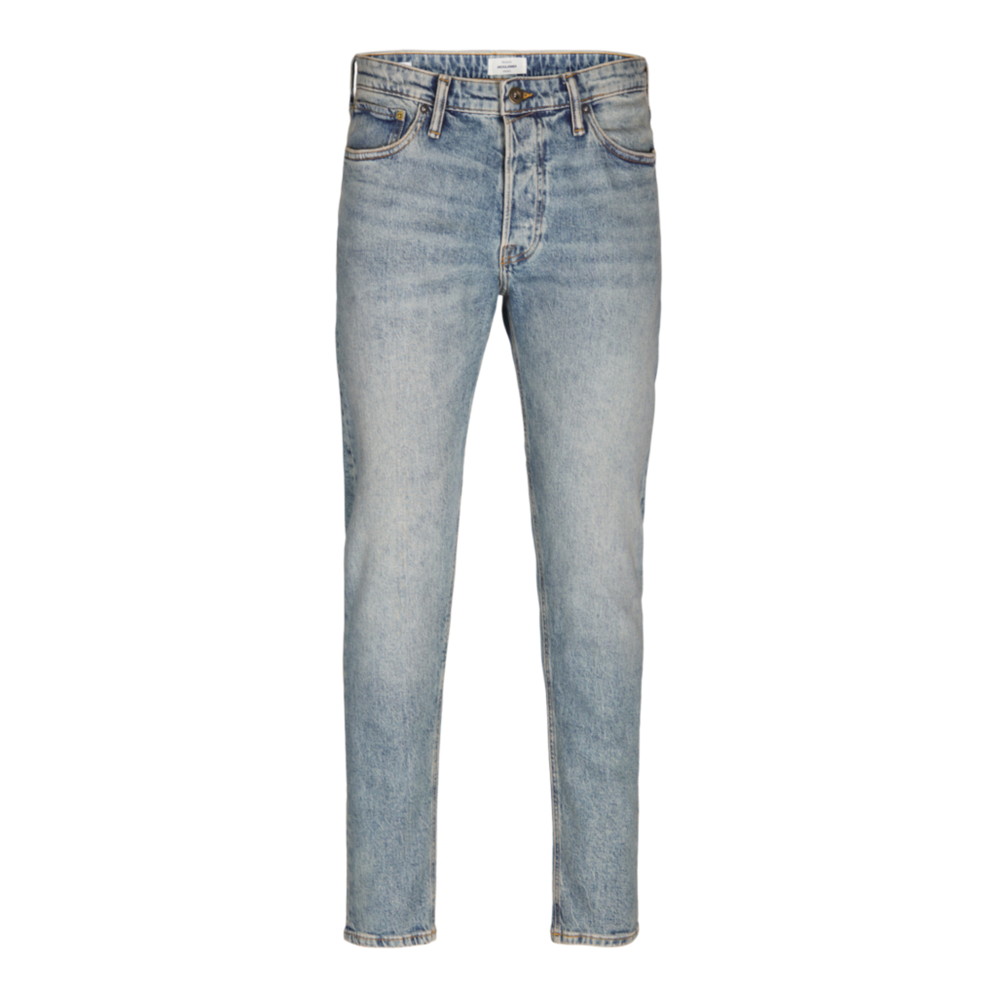 JACK & JONES Jeans Regular Vaqueros Regular Fit Pantalón Vaquero Corte Recto Mike Hombre 12252815