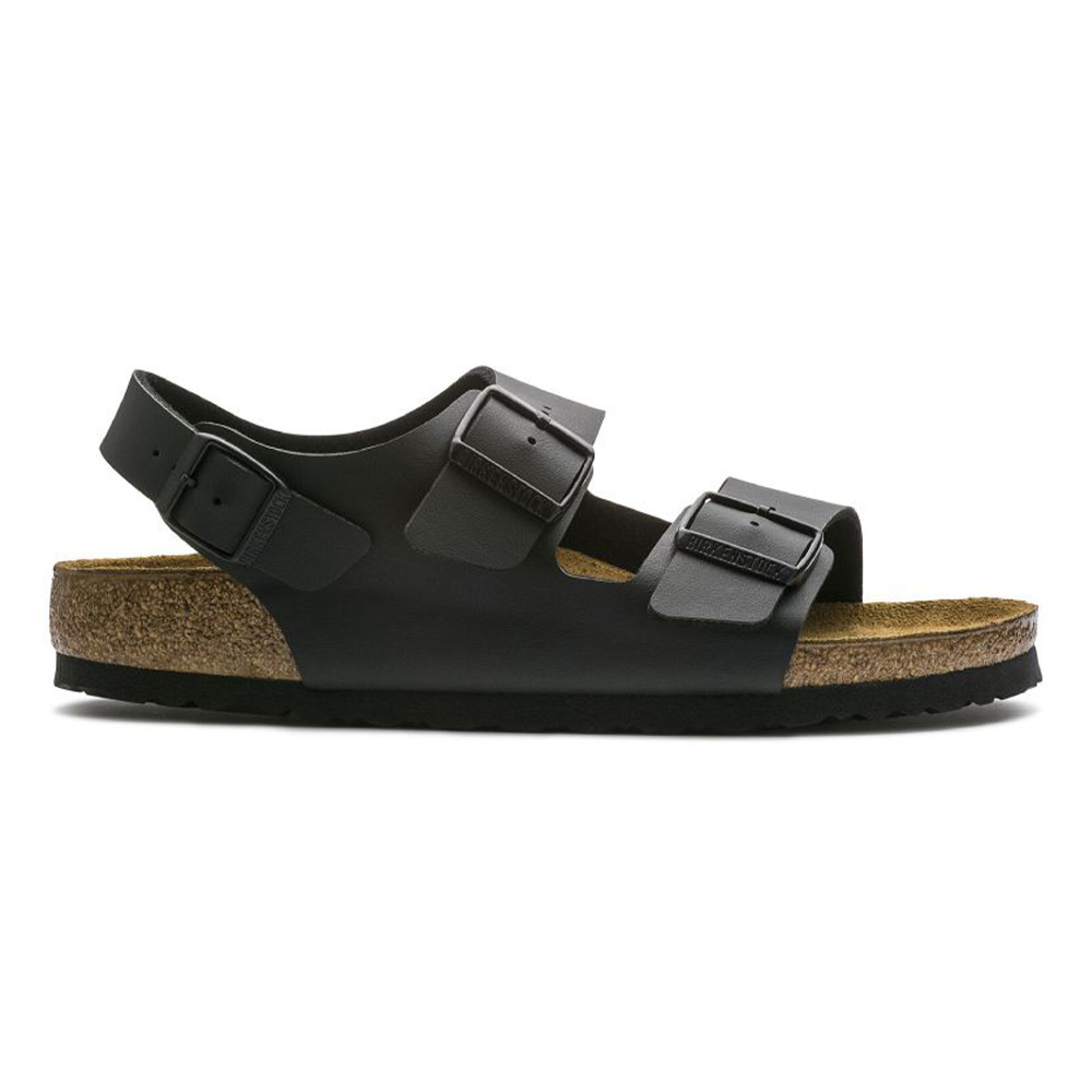 Sandalias Birkenstock modelo 34793 Milano Bf en color Negro