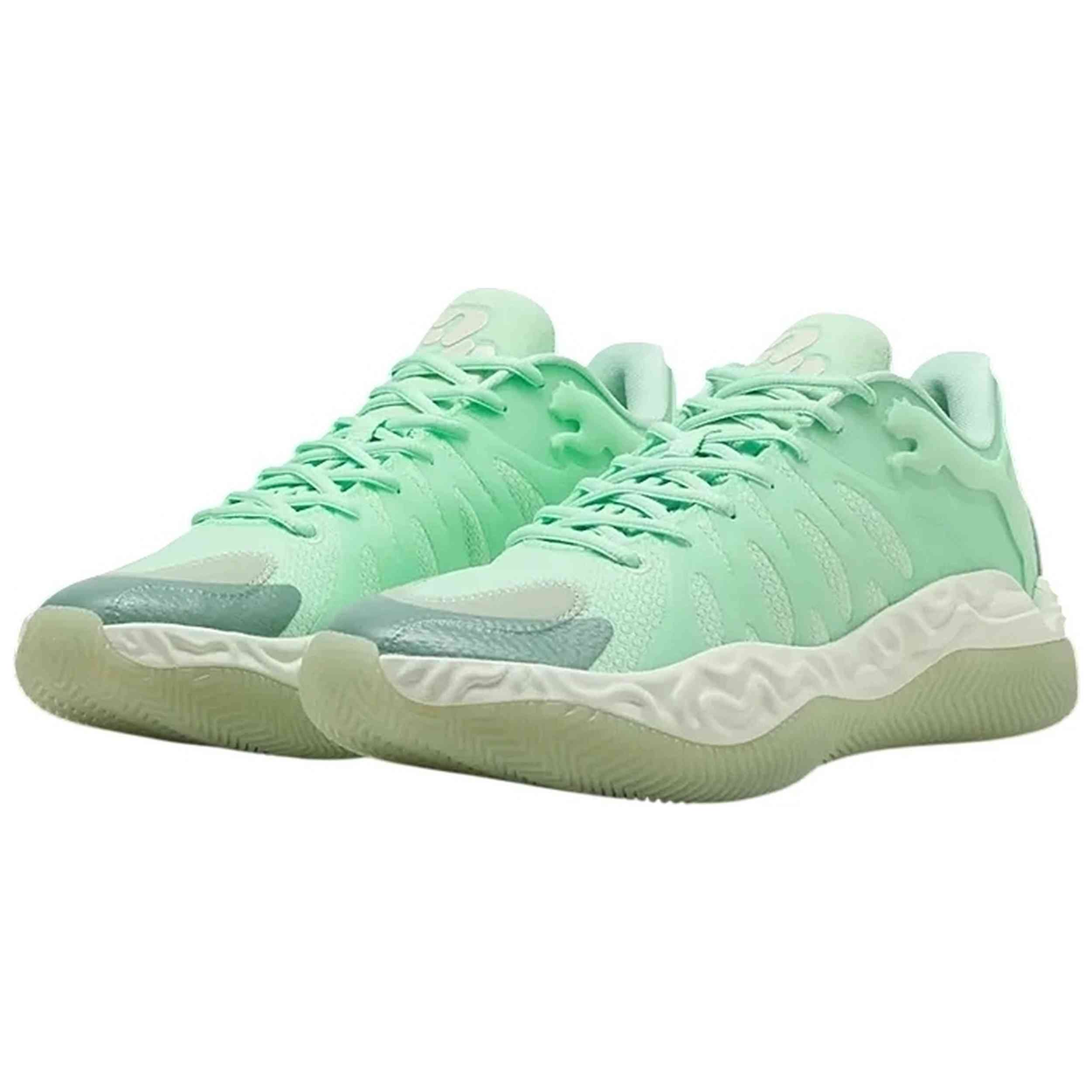 Zapatillas De Baloncesto Puma modelo Hali 1 Low "Fresh Mint-Green" para Hombre en color Verde