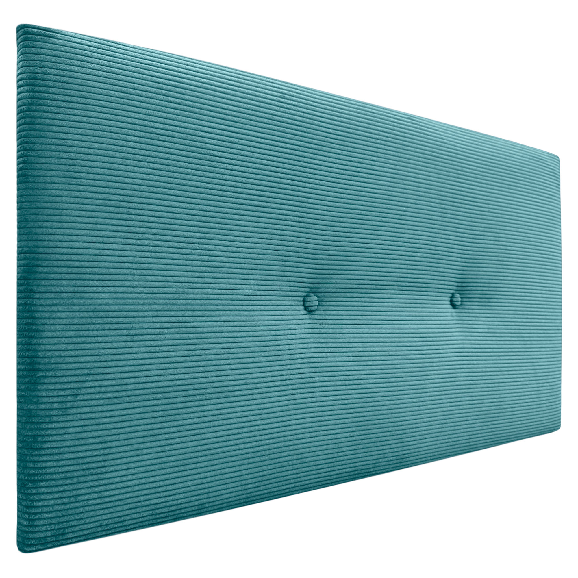 DHOME Cabecero de Pana Liso con Botones Alta Gama Moderno 8cm Grosor