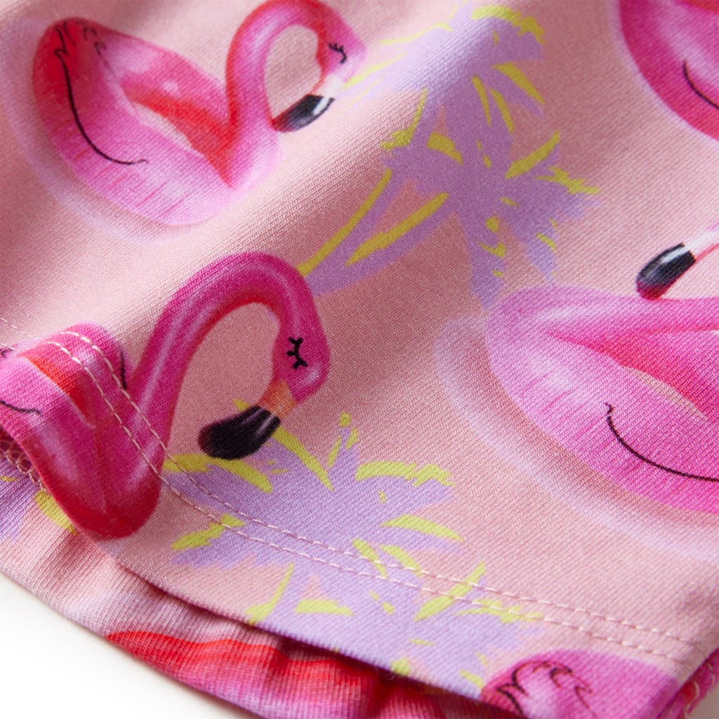 Pantalones Cortos Niños con Cordón Flotadores Flamencos Ropa Infantil Rosa Claro