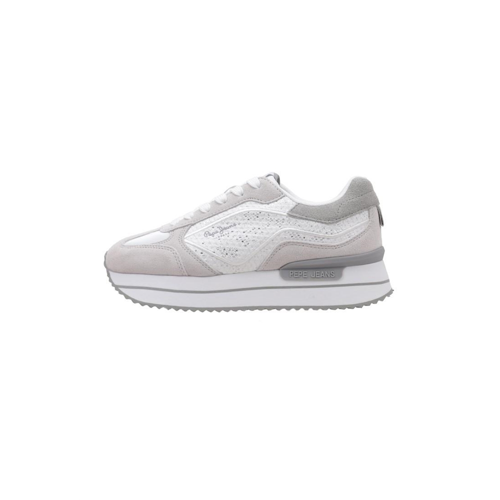 Pepe Jeans RUSPER GALA Deportivas Con Plataforma Mujer Blanco