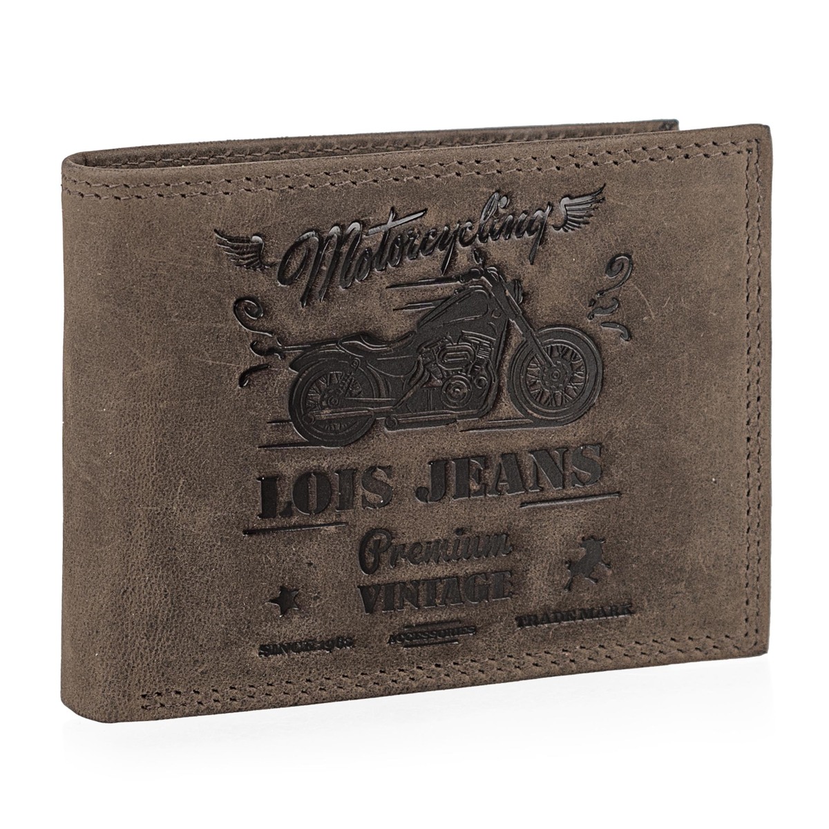 Carteras Para Hombre Piel. Billeteras Para Hombre. Cartera Hombre Piel Con Monedero Y Múltiples Compartimentos , Billeteras Y Monederos. Cartera Lois Hombre. RFID