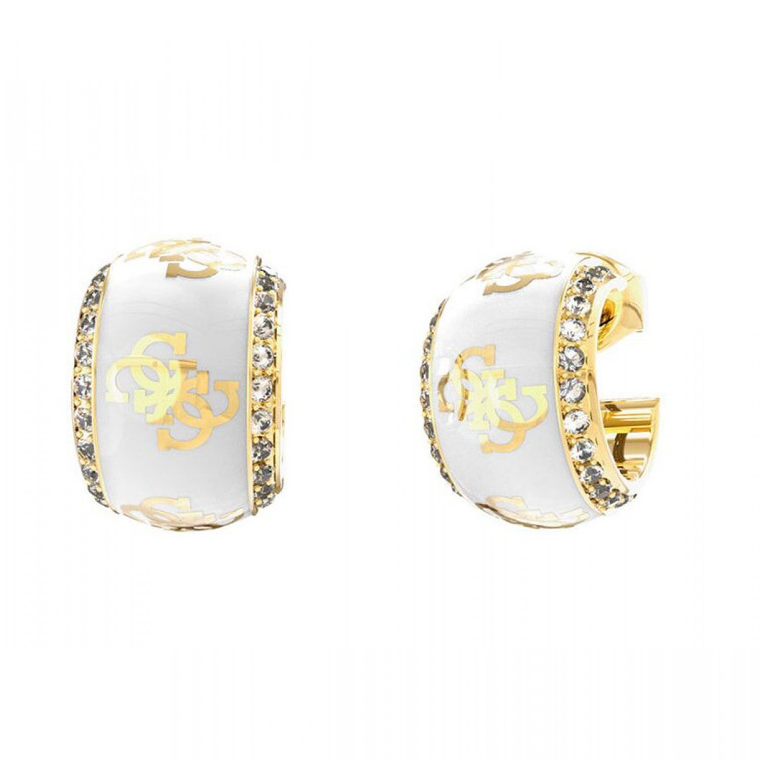 Pendientes Guess JUBE02280JWYGWHT-U 4 G Loop