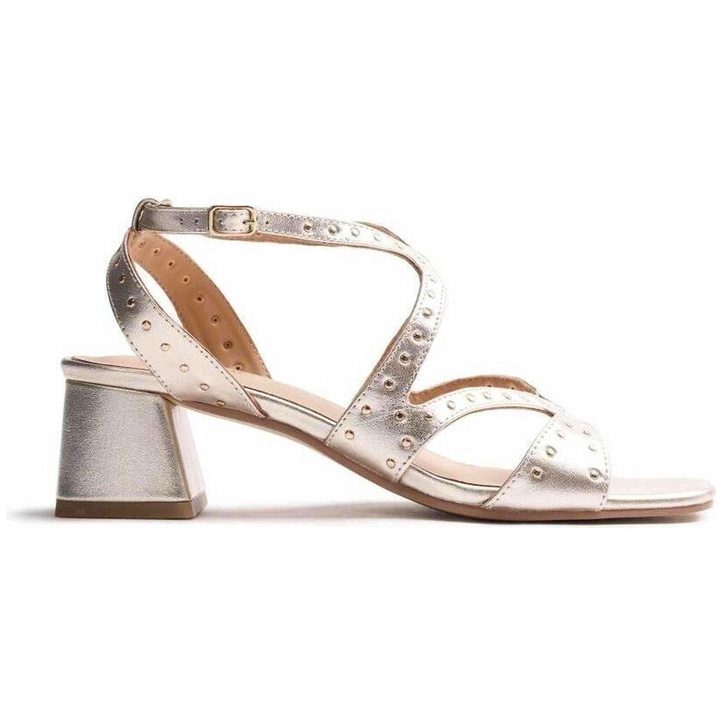 Sandalias De Tacon Gioseppo modelo Watate para Mujer en color Plateado