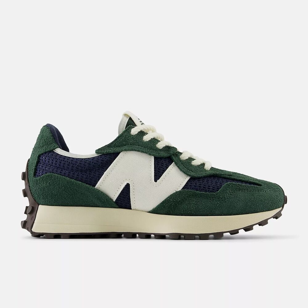 Zapatillas New Balance 327 Midnight green con outerspace