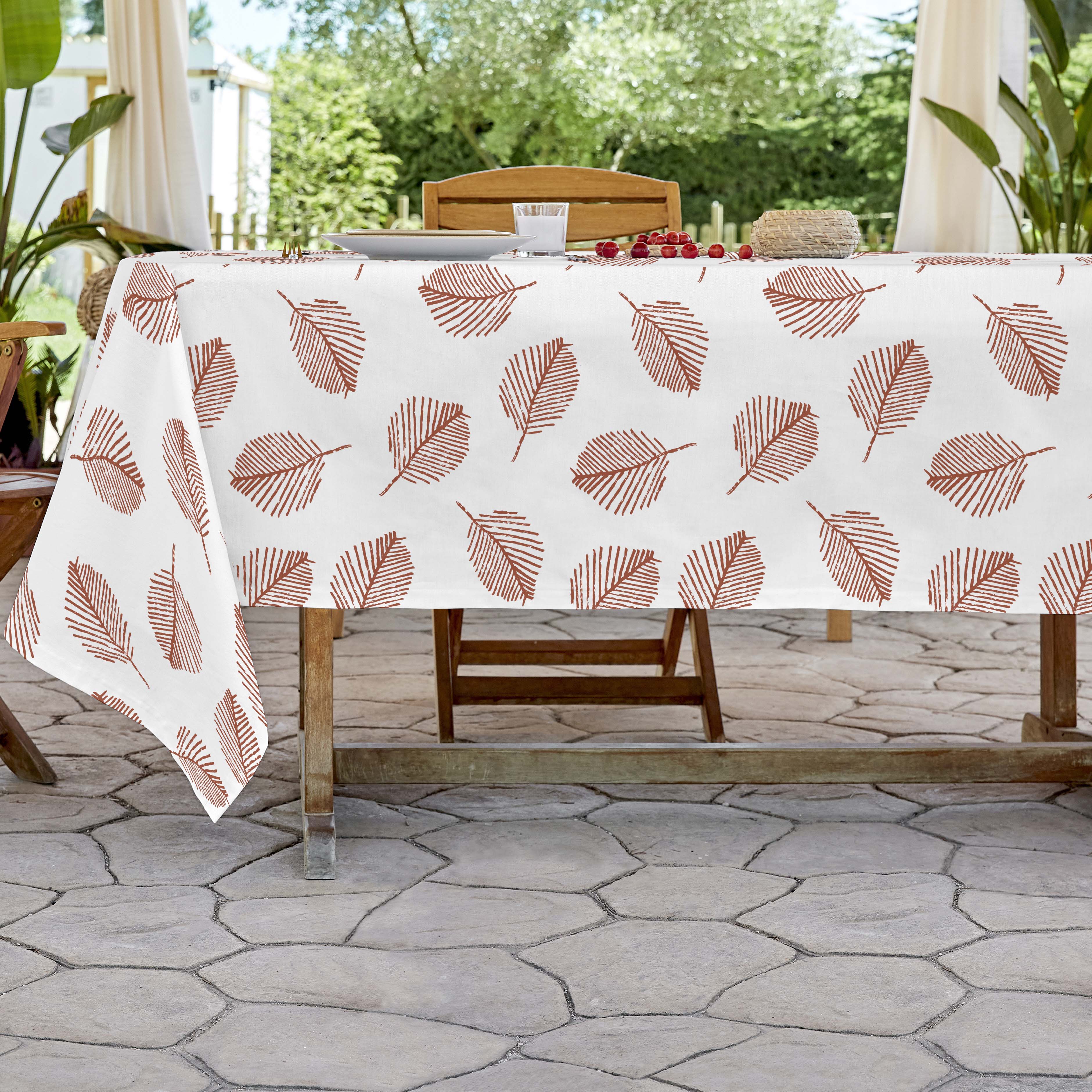 SANDAL - Mantel de Tela Estampado y Antimanchas - Mantel para Interior y Exterior - 7 Modelos Diferentes - Modelos Florales - 140x200 / 140x250