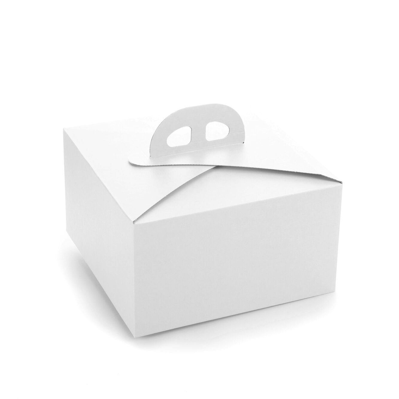 Glotomania Caja para Tarta Blanca Tokio - 31 Cm | Cartón Extra-Resistente