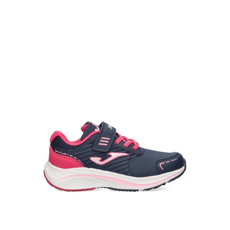 Zapatillas Running Joma - Niña - Suela Plana - Modelo Fury Jr - Color Rosa