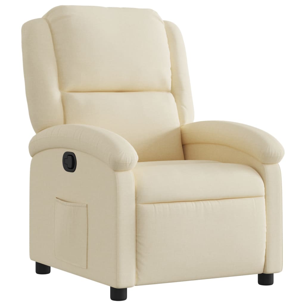 vidaXL Sillón reclinable de tela Multicolor