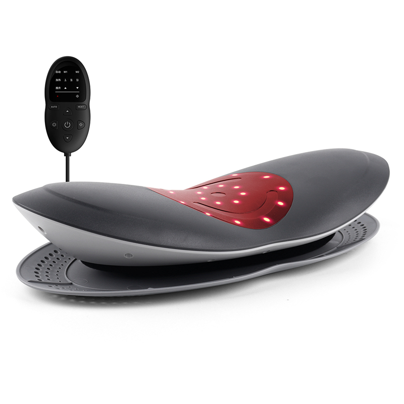 TK Masajeador Eléctrico De Lumbar Con Vibration 3 Colores Soporte Para Espalda Y Cintura Máquina De Masaje Espinal Relajante Incluye Baterías