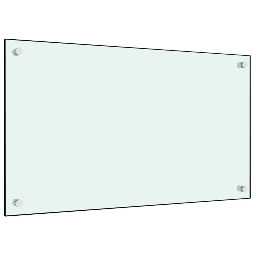 vidaXL Protector Salpicaduras Cocina Vidrio Templado 70x40cm Utensilios Color Blanco, Negro, Transparente y mas