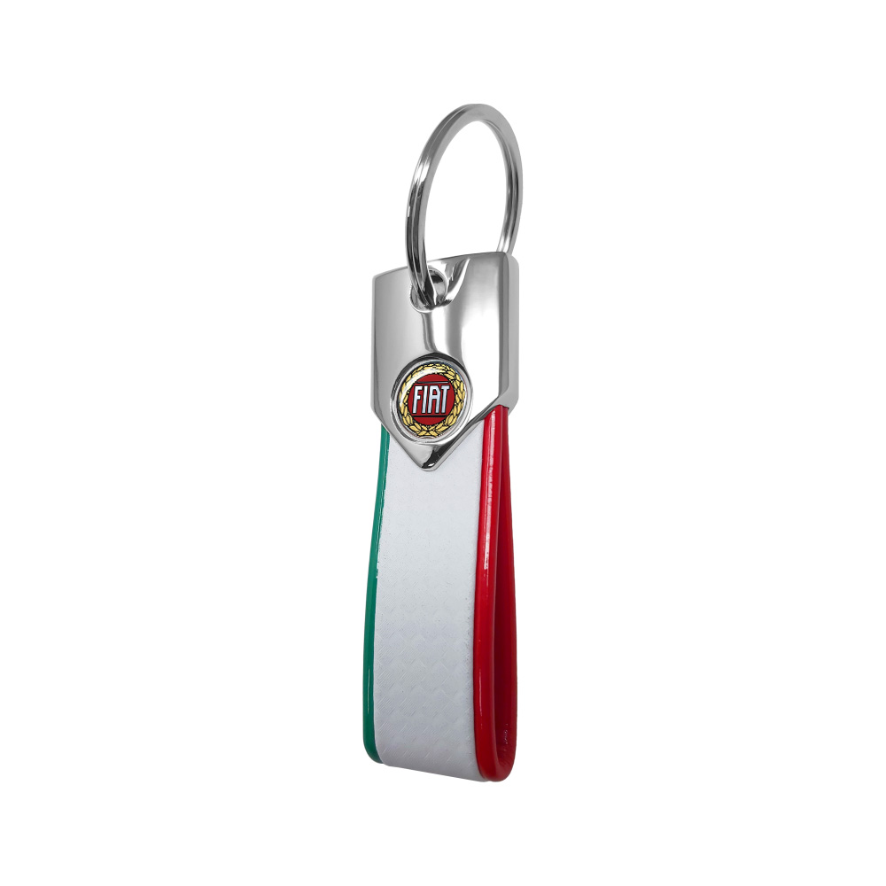 Fiat, tricolor de Carbono with El logotype DE LA Vendivia de Fiat