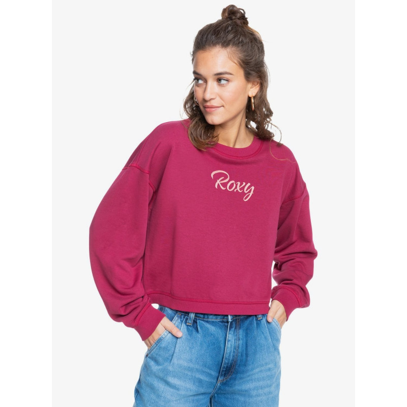Sudadera cuello caja Roxy Mujer Roxy