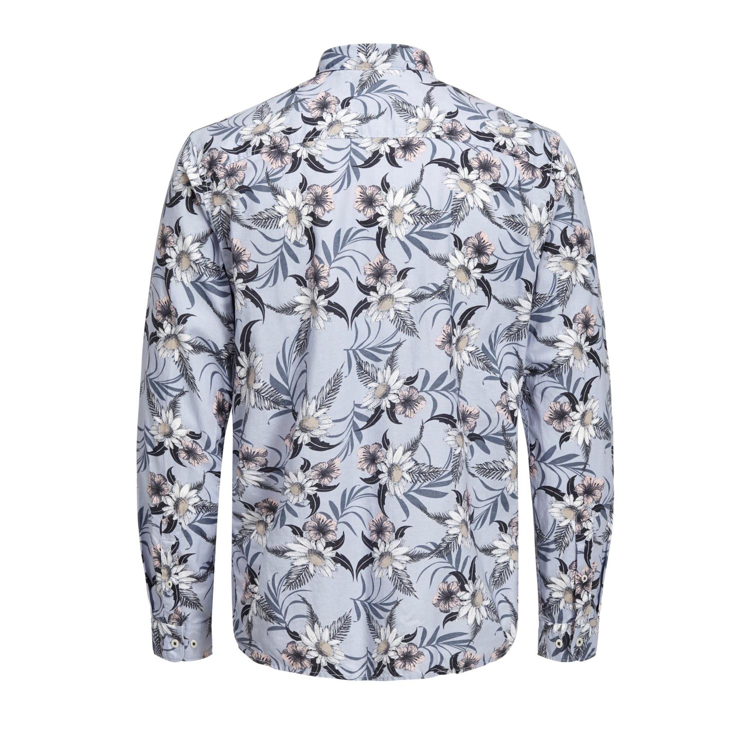 Jack & Jones mod. 12151589 Camisa con estampado floral margaritas