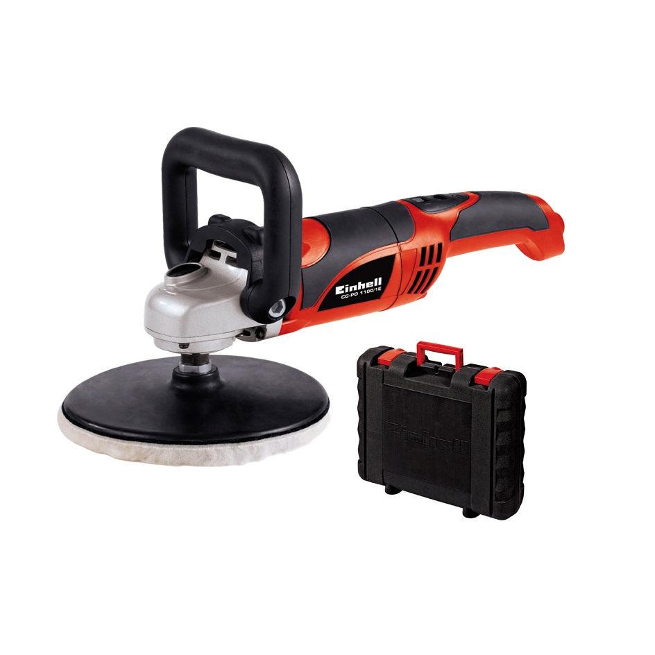 Pulidora Einhell CC-PO 1100/1 E con Velocidad Variable y Carcasa de Plástico Resistente