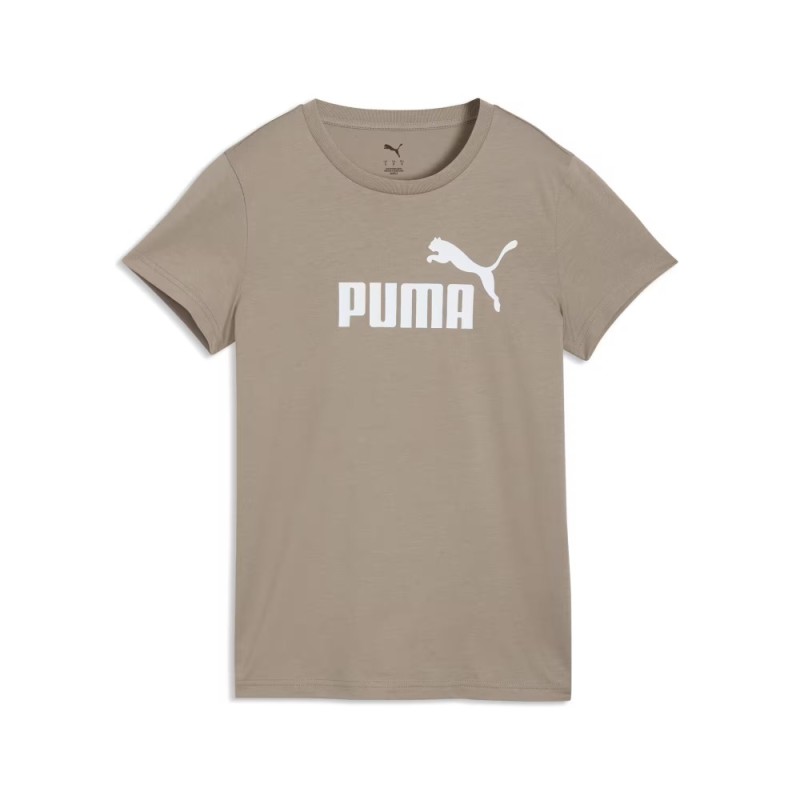 Camiseta Gris Puma Ess No. 1 Logo Tee