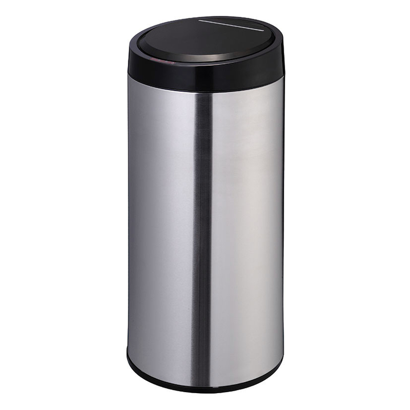 HABITEX 226Y300 - Cubo basura inox/negro con sensor