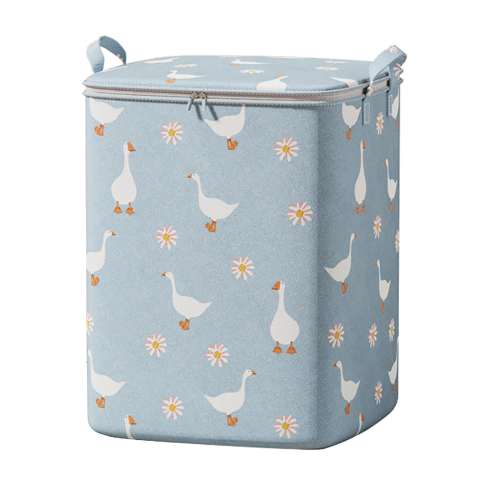 TK 100/140/180L Clothes Quilt Storage Bag Household Large Capacity Quilt Storage Box Wardrobe Non-woven Clothing Moving Lgage