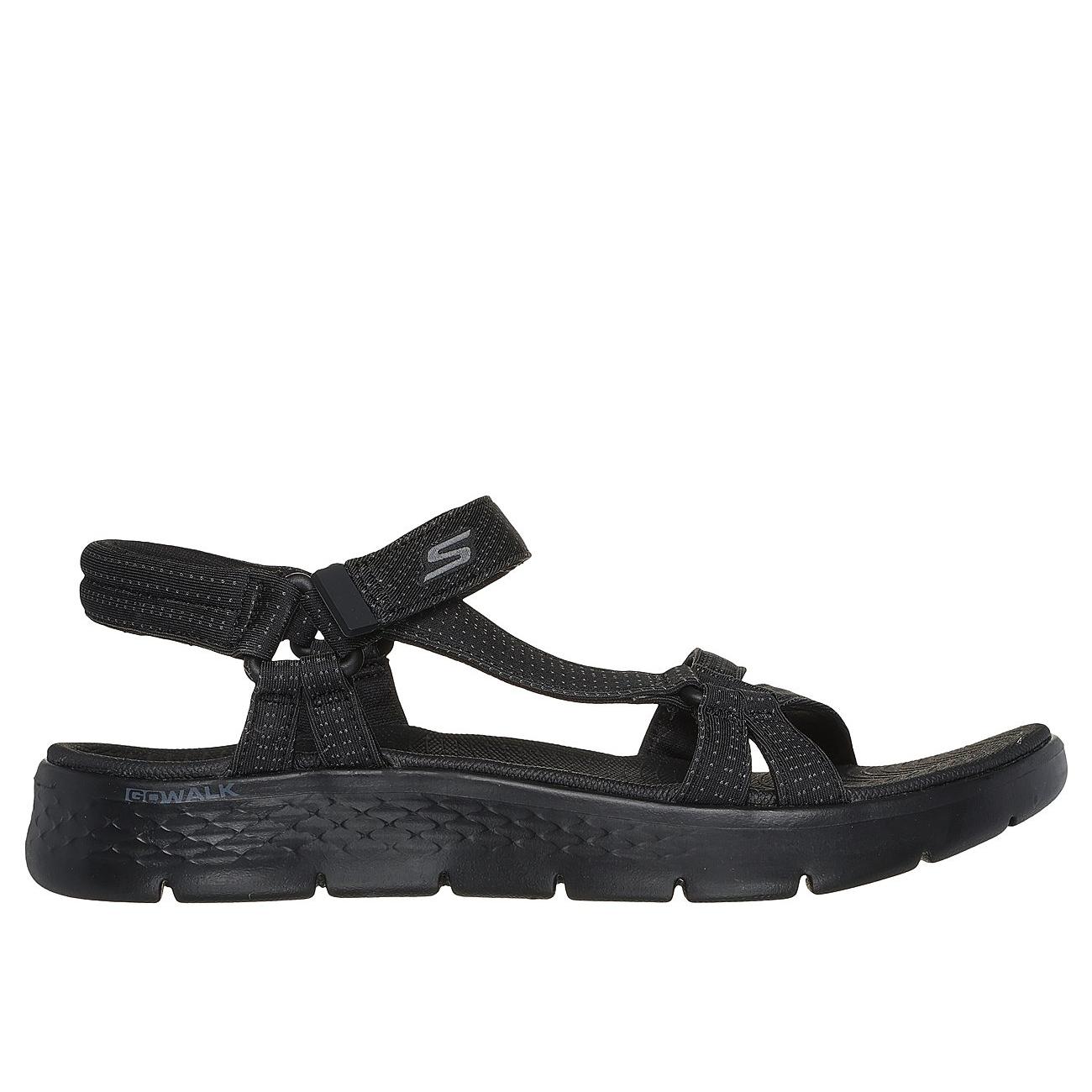 Sandalias Skechers en color Negro